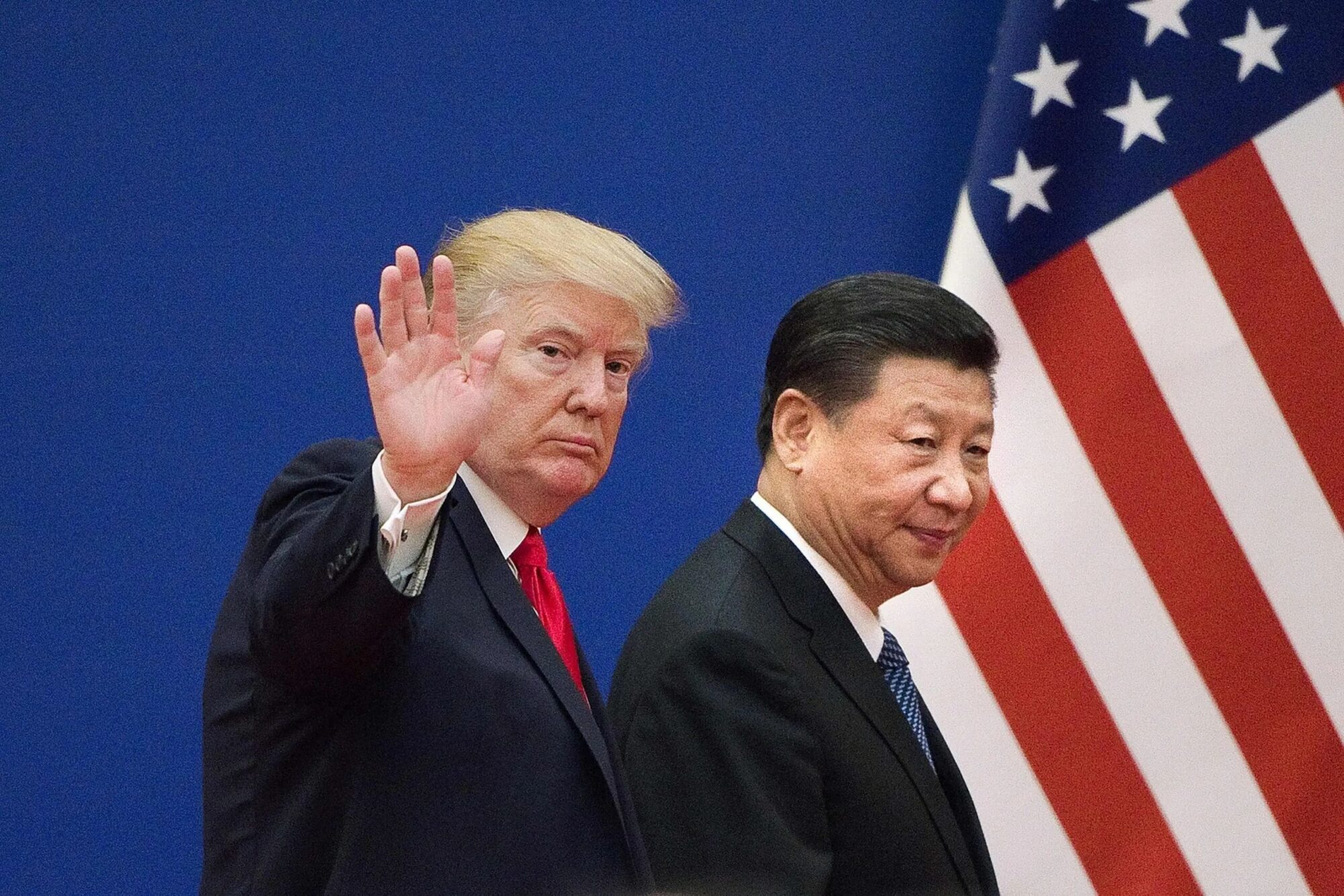 Donald Trump y Xi Jinping