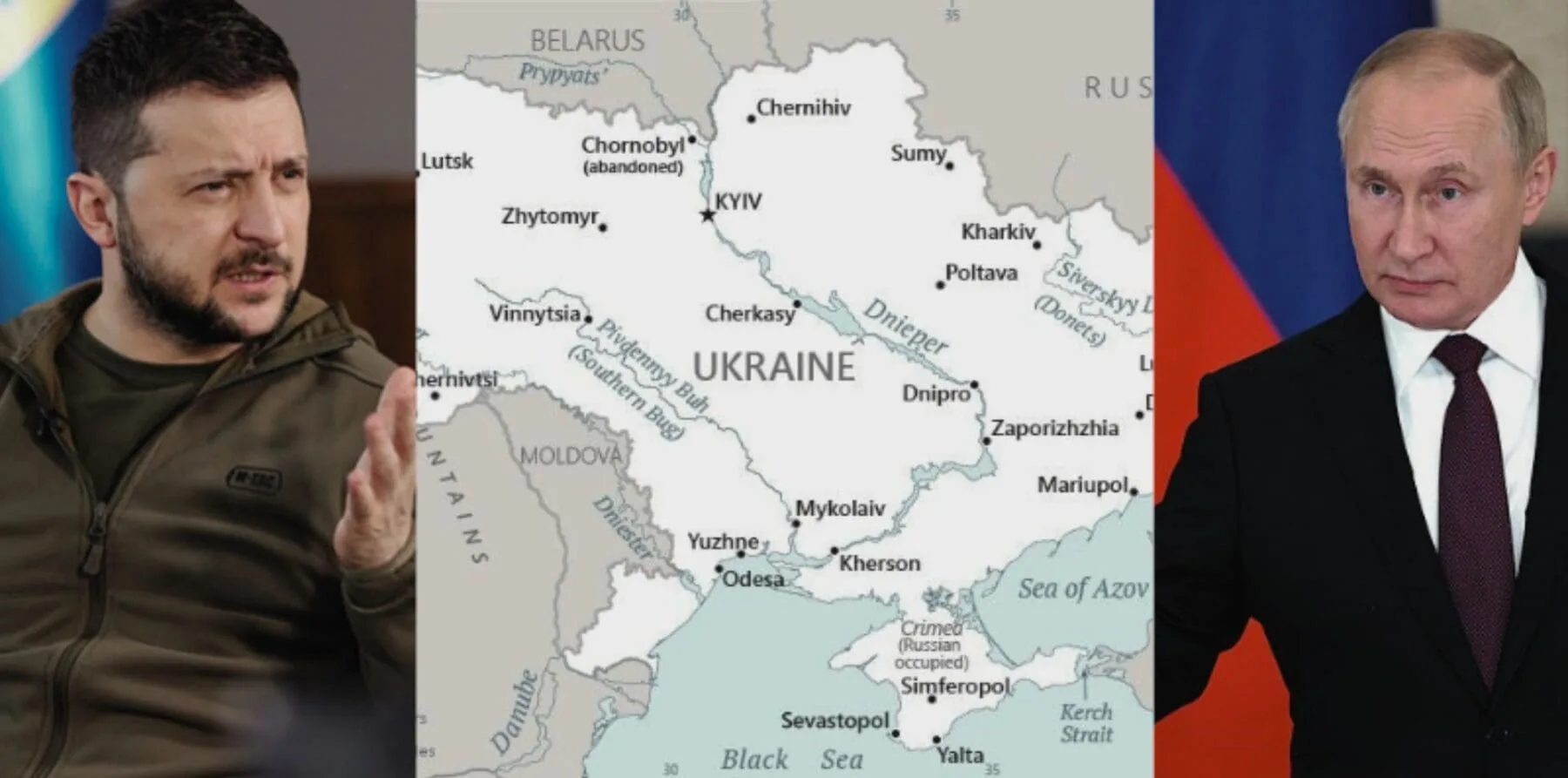 Zelenski considera el intercambio de territorios con Rusia para poner fin a la guerra