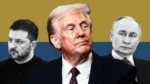 Trump Putin y Zelenski