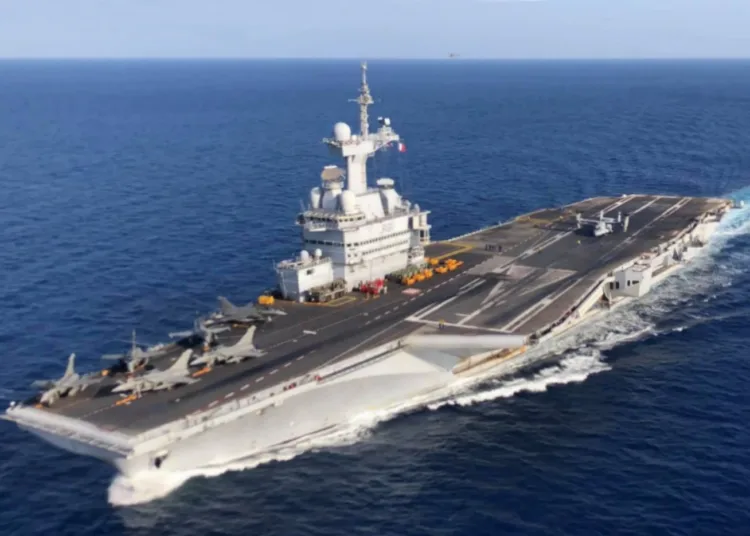 portaaviones nuclear Charles de Gaulle