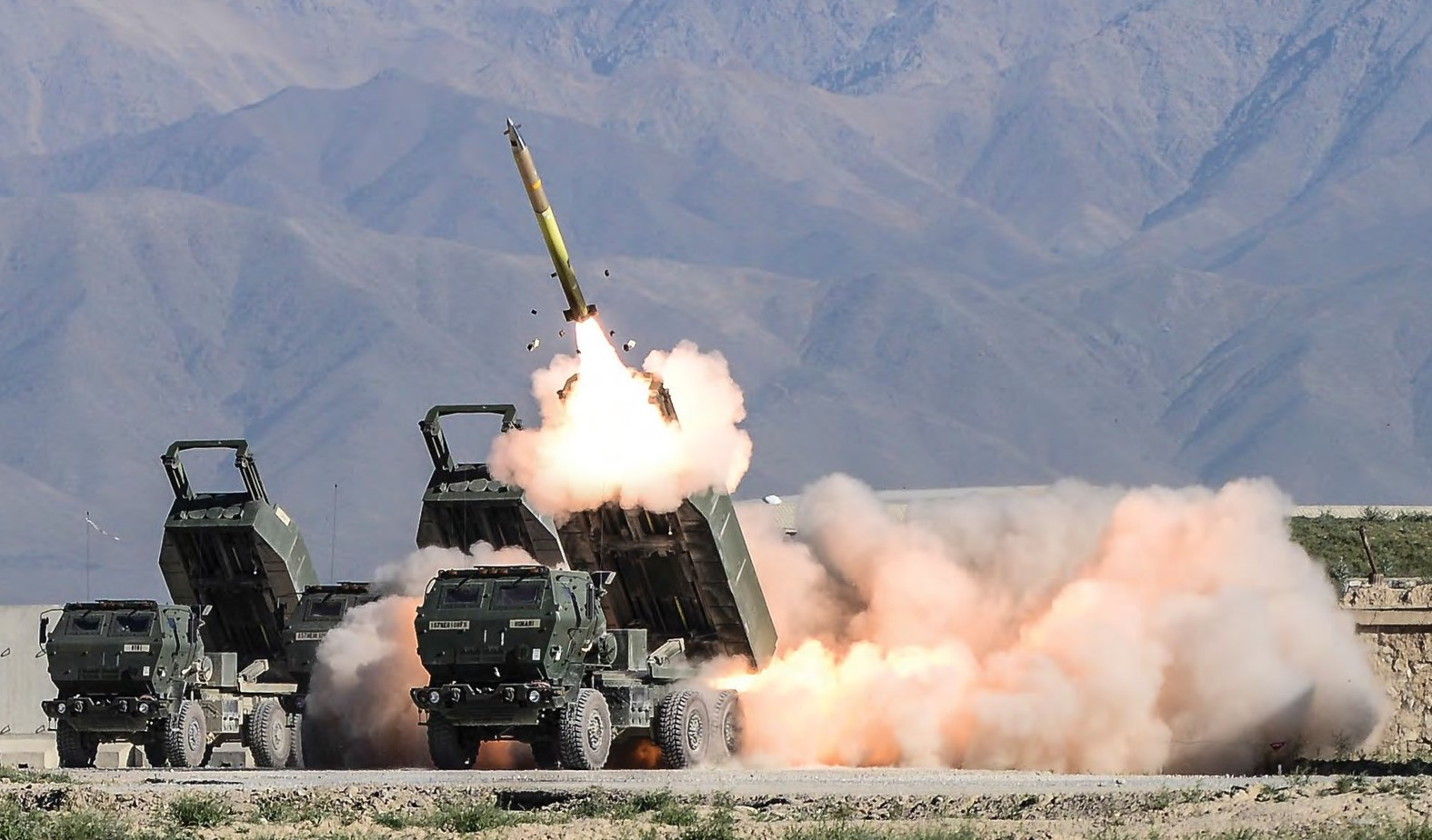 Sistemas de cohetes HIMARS de Lockheed Martin. Crédito: archivo