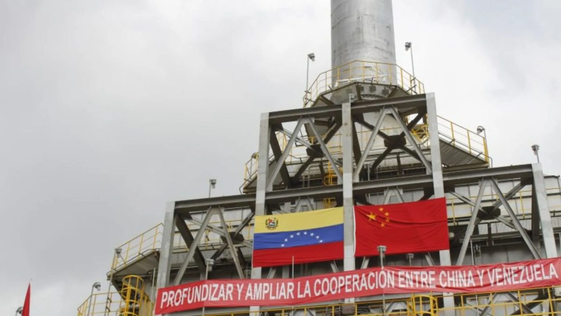 Refinería con capitales chinos y venezolanos