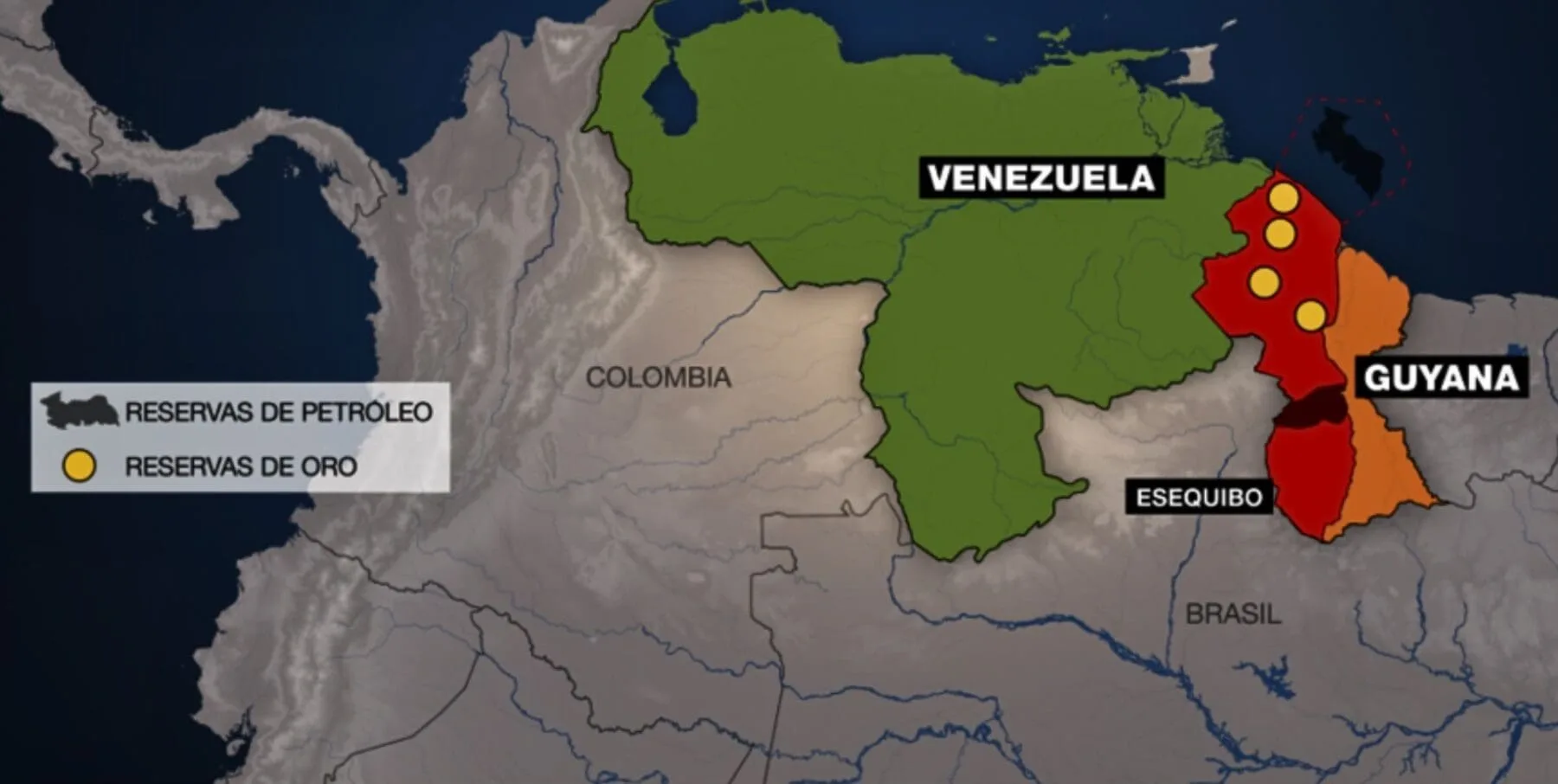 Guyana acusa de traición a aquellos que apoyen la anexión del Esequibo por parte de Venezuela