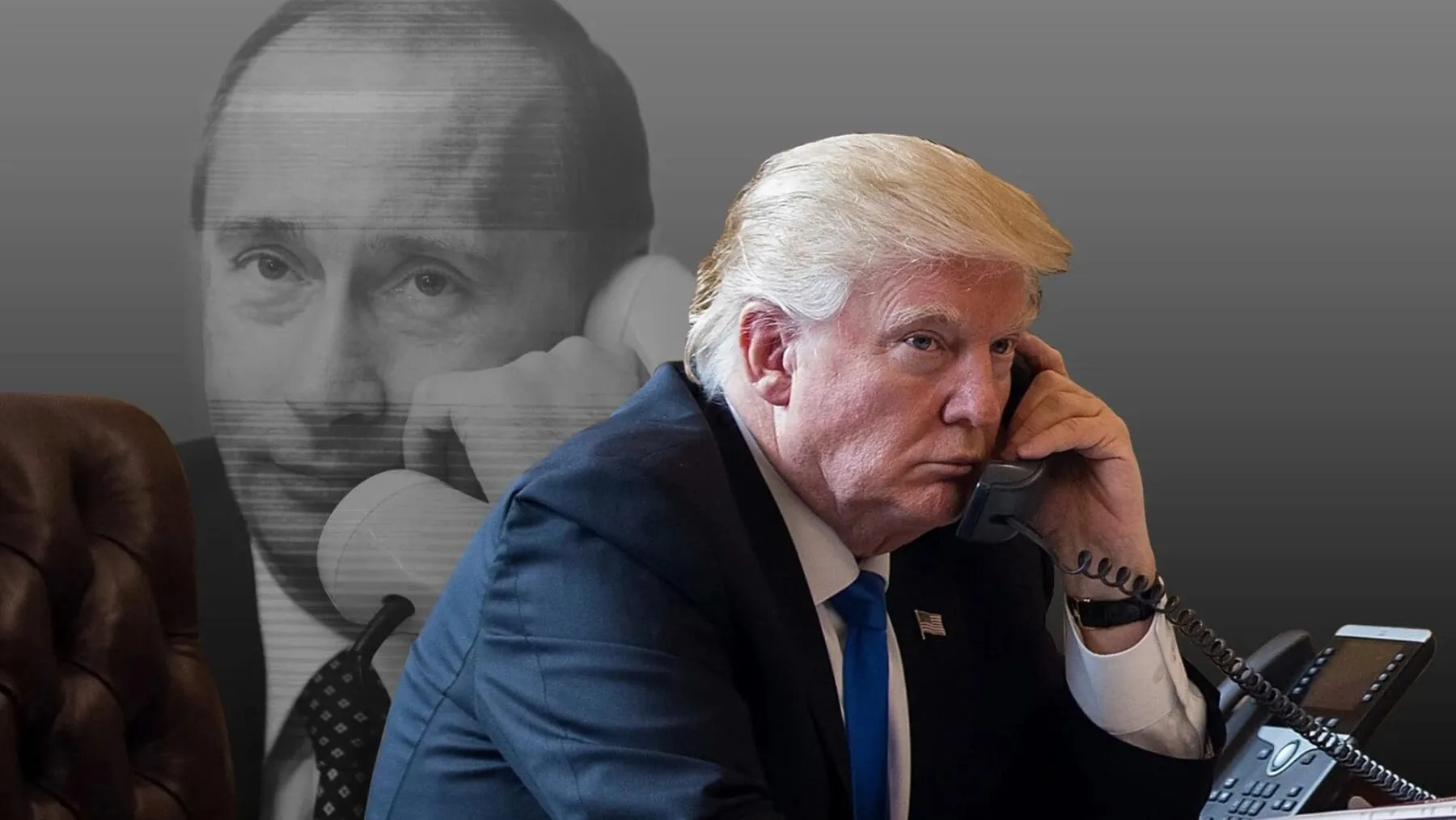 Putin y Trump conversan telefónicamente en búsqueda de alcanzar un alto el fuego con Ucrania