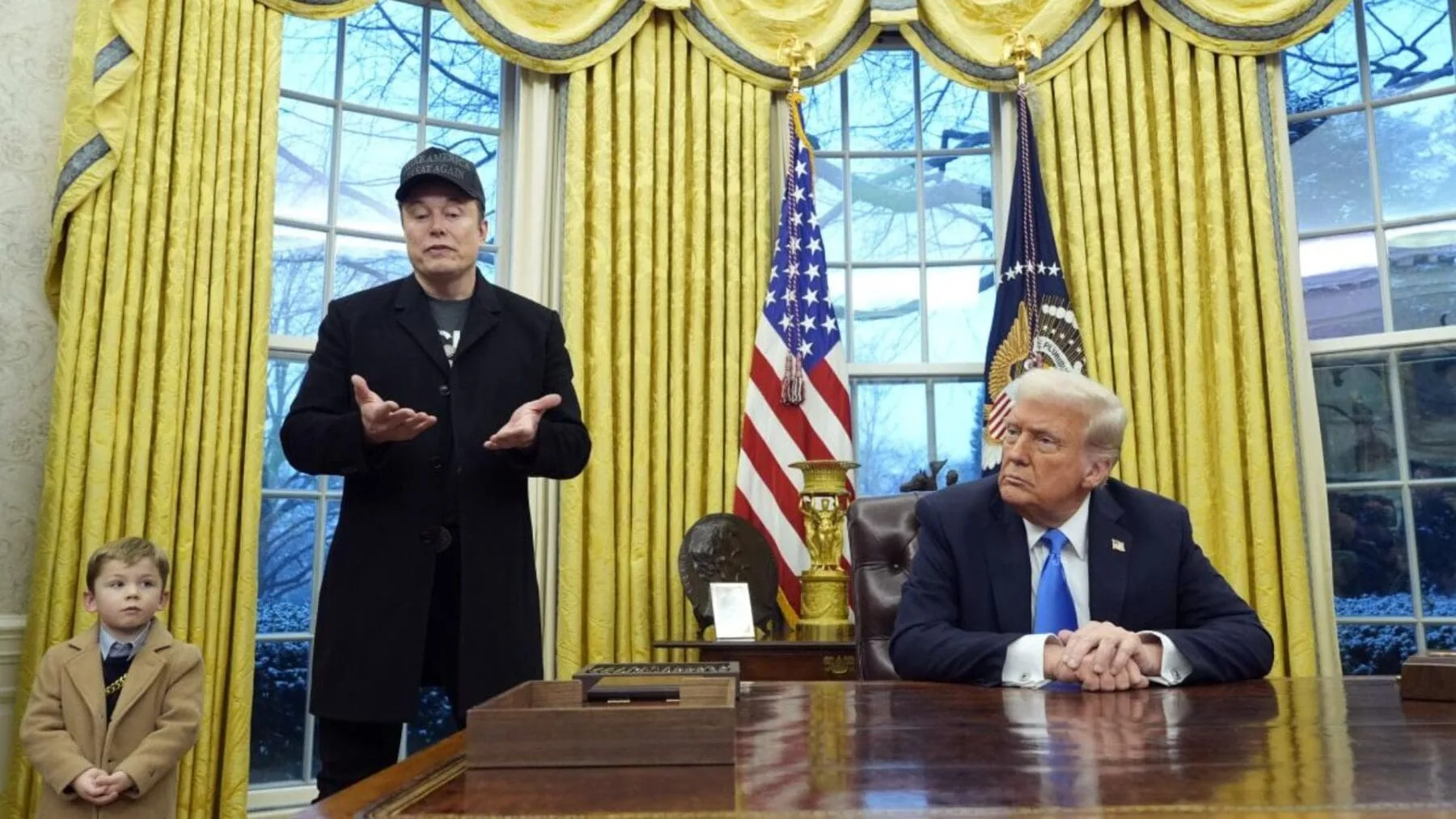 Trump niega que el Pentágono haya filtrado reportes a Elon Musk sobre una guerra con China