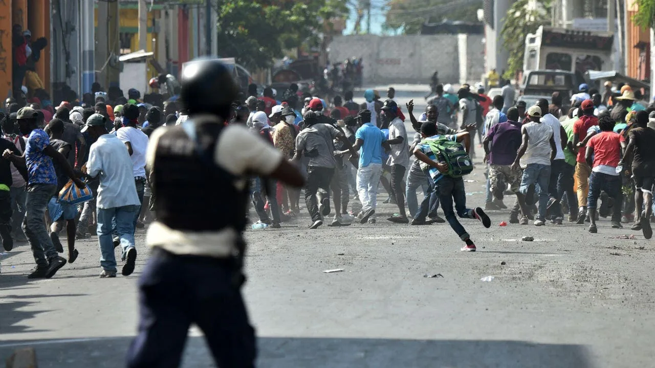 Protesta en Haití