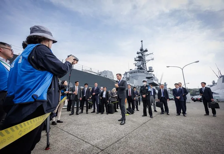 NATO Secretary General Mark Rutte visits Yokosuka Naval Base