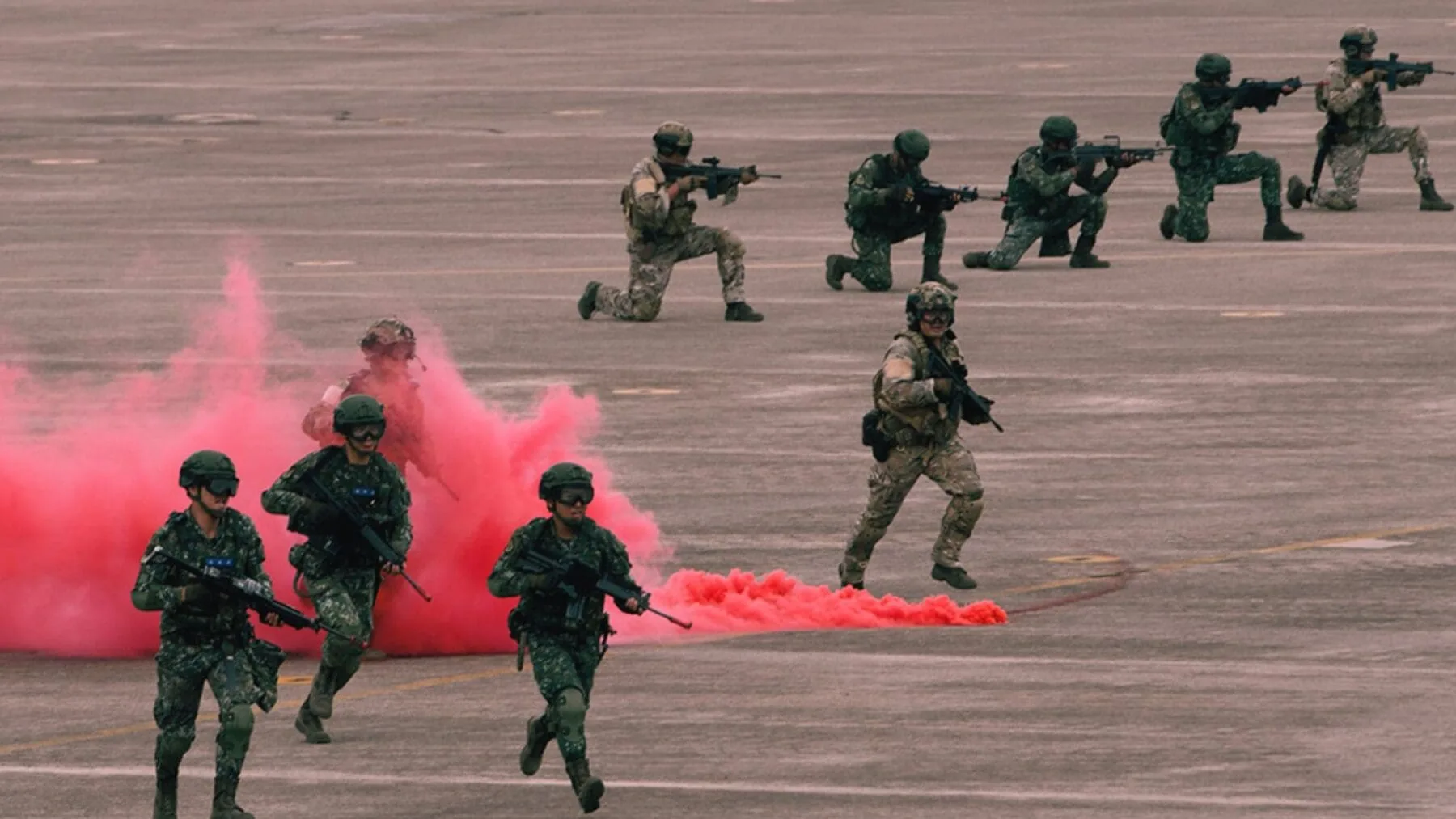 Taiwán simula escenarios de invasión por parte de China en recientes ejercicios militares