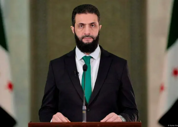 Ahmed Al-Sharaa, presidente de Siria tras la caída del régimen de Bashar Al-Assad. Créditos: Presidencia siria/Reuters