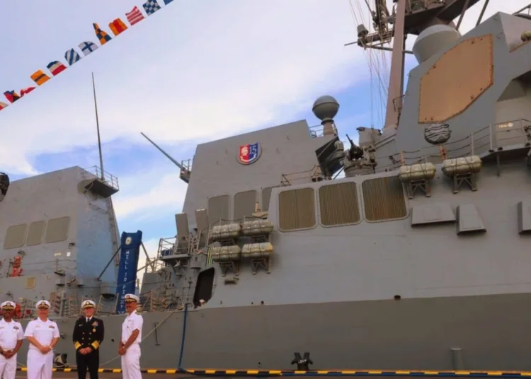 Commander, Task Force 71/Destroyer Squadron 15  
 Subscribe29
sharethis sharing button
CHANGI, Singapore – Personnel and assets from the U.S. Navy participate in the International Maritime Defence Exhibition (IMDEX) Asia 2025 in Singapore, May 6-8.