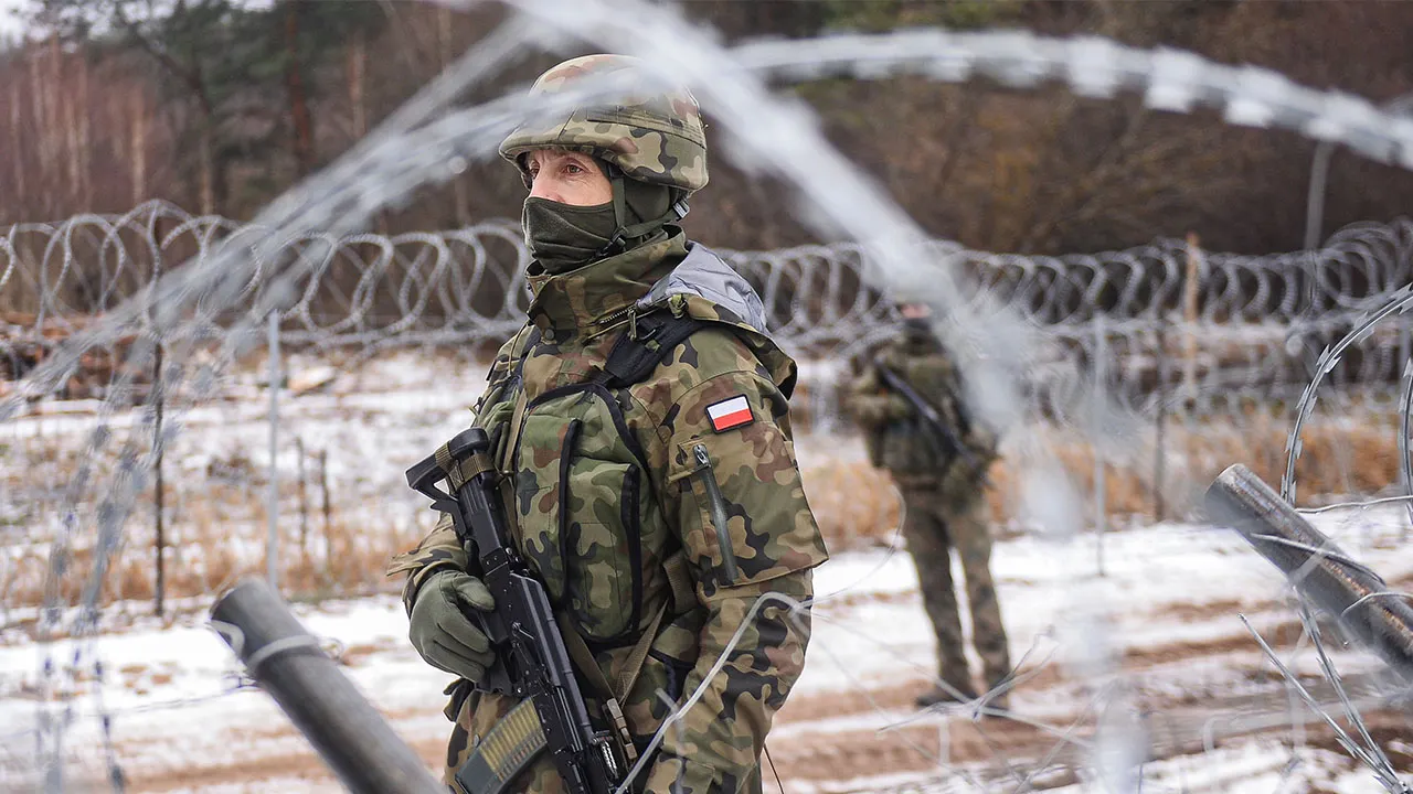 Junto con otros países de la OTAN, Polonia lleva adelante ejercicios militares cerca de la frontera con Rusia