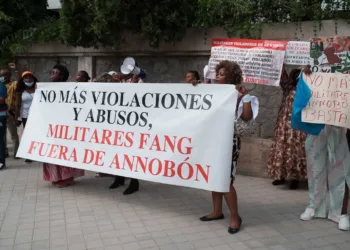 Protesta popular en Annobón