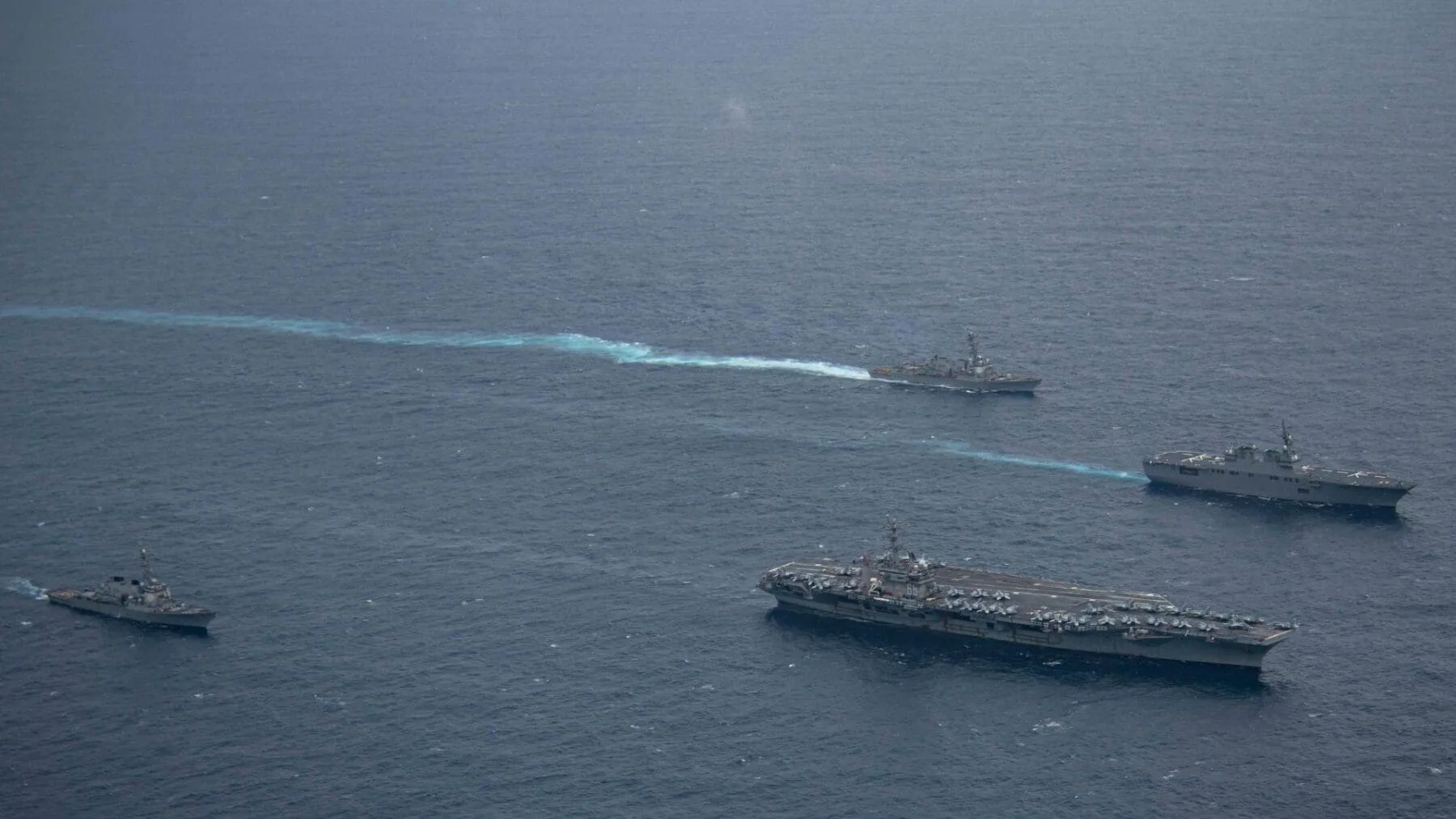 Estados Unidos despliega su portaaviones USS Nimitz en el Mar de China Meridional frente a crecientes tensiones regionales