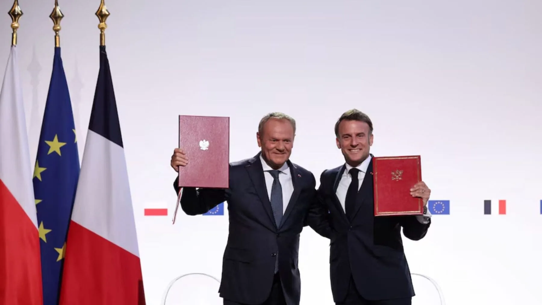 Francia y Polonia firman un acuerdo en materia de defensa con una cláusula de defensa mutua