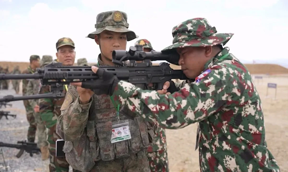 Los detalles detrás del ejercicio militar combinado entre China y Camboya que busca reforzar la cooperación regional