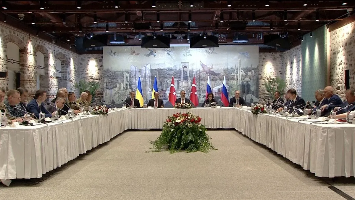 Finalizan las negociaciones entre las delegaciones de Ucrania y Rusia en Estambul