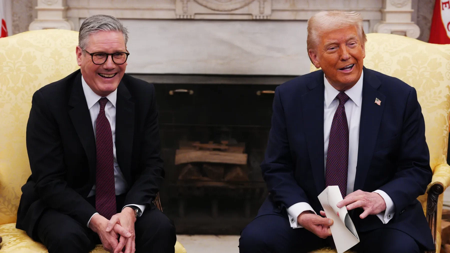 Starmer y Trump