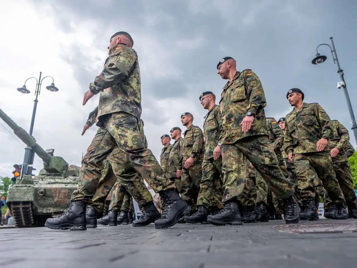Debido a la amenaza de Rusia, Alemania desplegó tropas en Lituania por primera vez desde la Segunda Guerra Mundial