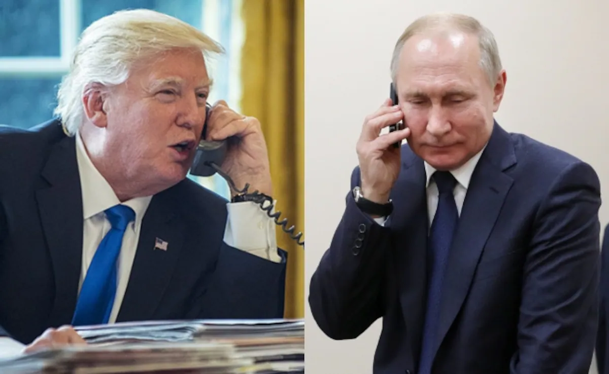 Trump anuncia negociaciones entre Rusia y Ucrania tras diálogo con Putin