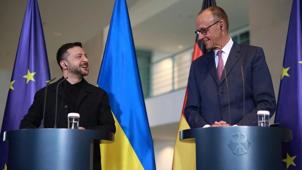 Merz y Zelenski