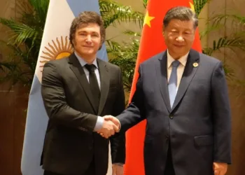 Javier Milei y Xi Jinping