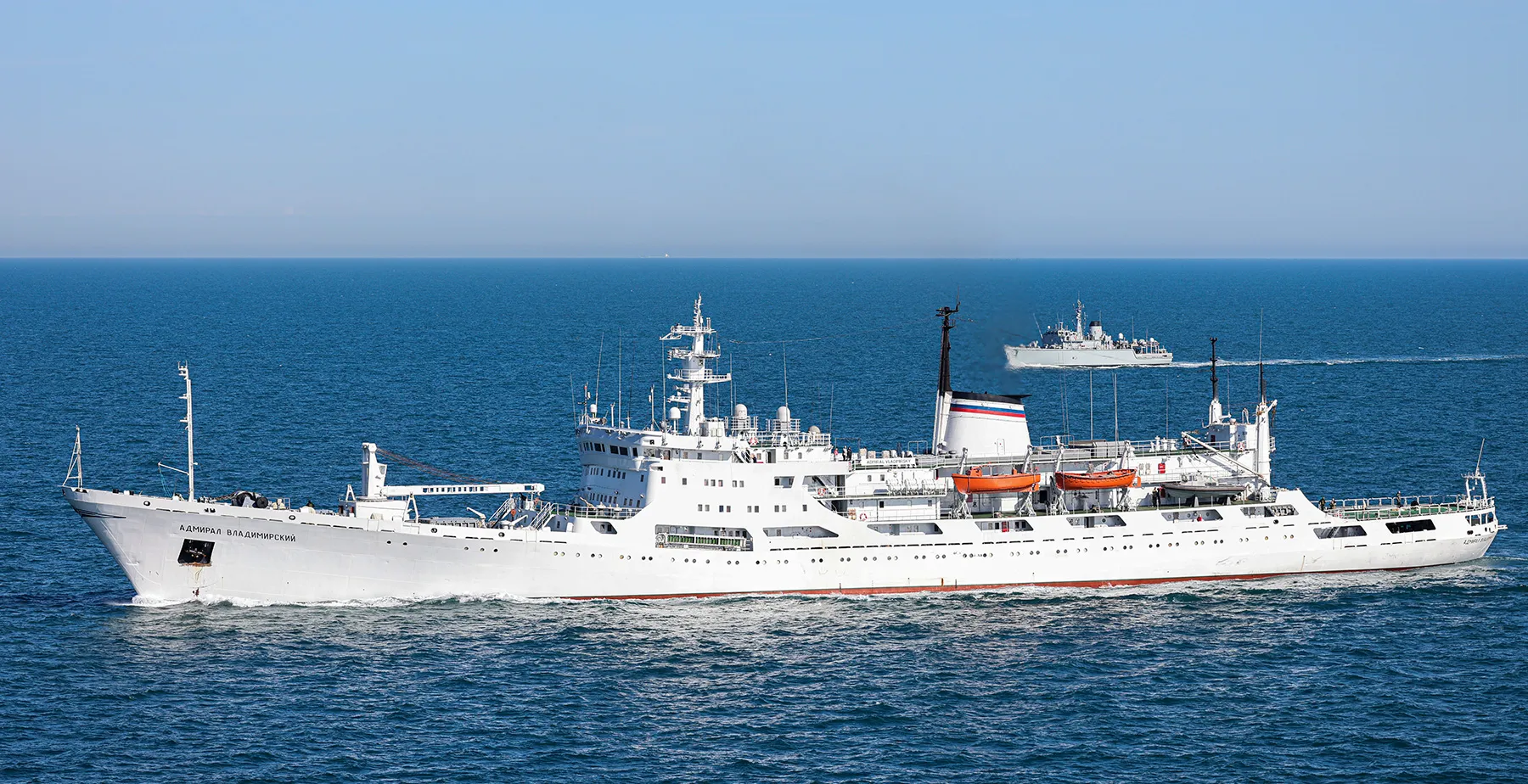 En medio de las tensiones con EE.UU. por la guerra en Ucrania, el buque de investigación oceanográfica Almirante Vladimirsky de la Armada Rusa arribó a Cuba