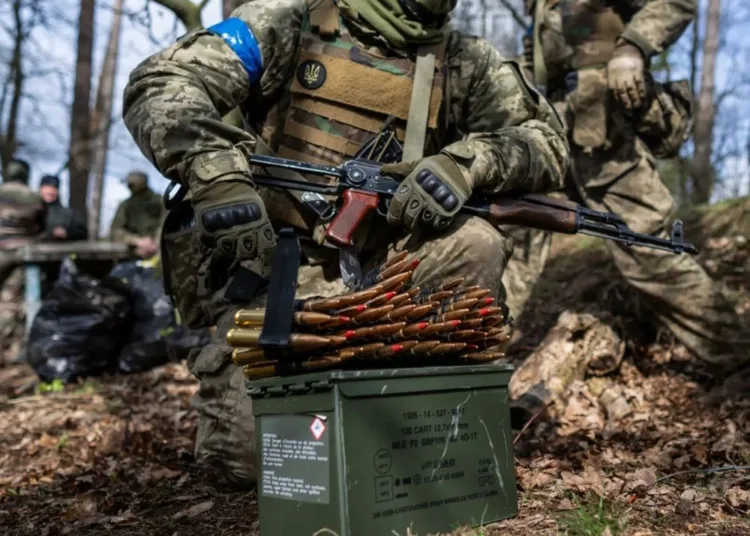 Soldados Ucranianos en Polonia