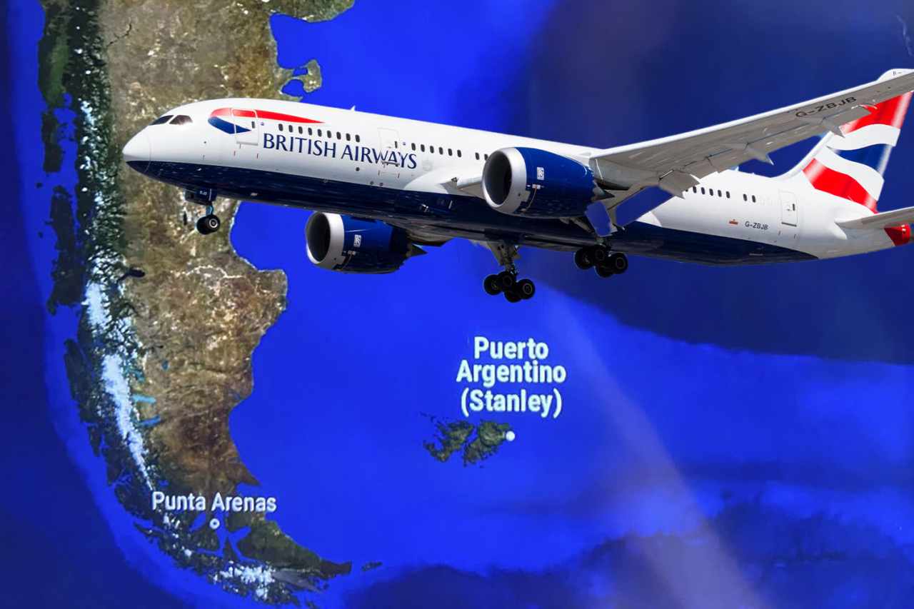 Enojo en Reino Unido con British Airways al utilizar denominación argentina en Malvinas en el Día de la Reafirmación de los Derechos sobre las Islas