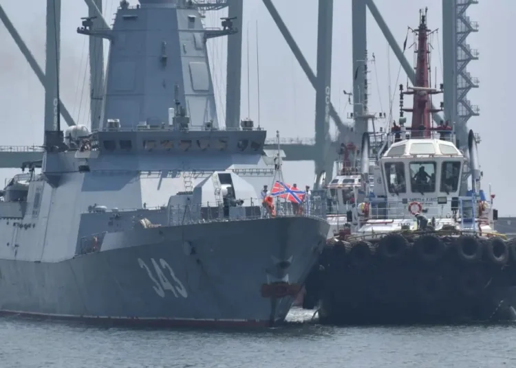 Corbeta clase Steregushchiy “Rezkiy” (343) - Créditos Armada de la India