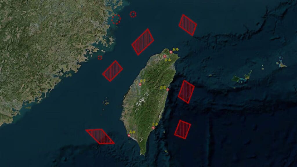 Ejercicios chinos sobre Taiwán