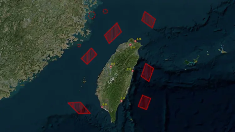 Ejercicios chinos sobre Taiwán