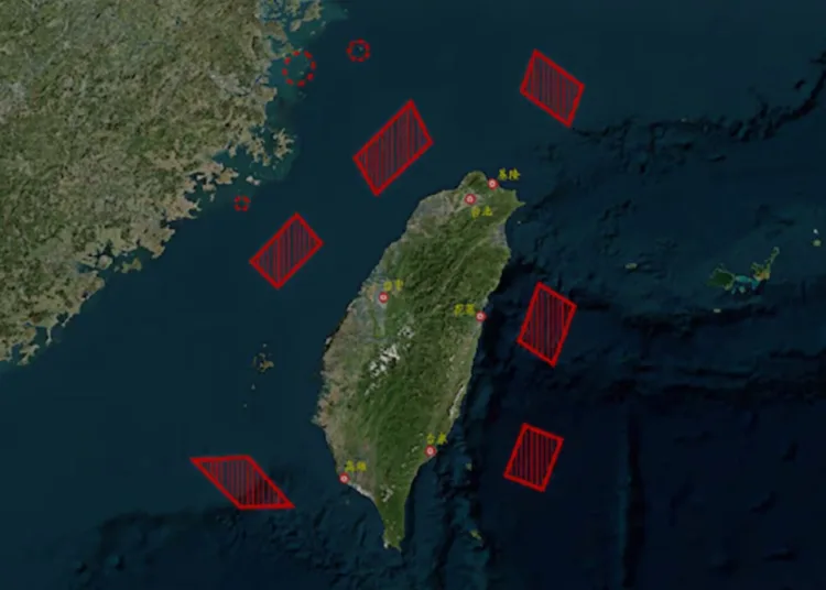 Ejercicios chinos sobre Taiwán