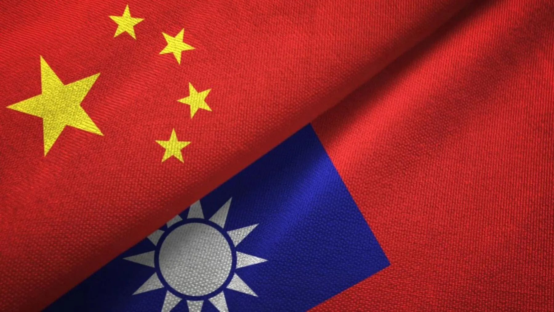 Banderas de China y Taiwán