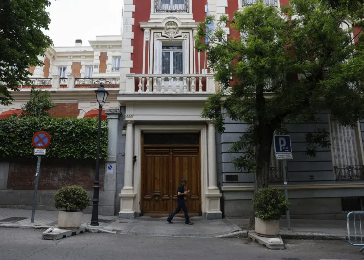 Edificio de la embajada de Argentina en España Bernardo Díaz