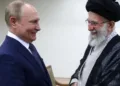 Vladimir Putin y el ayatollah Khamenei