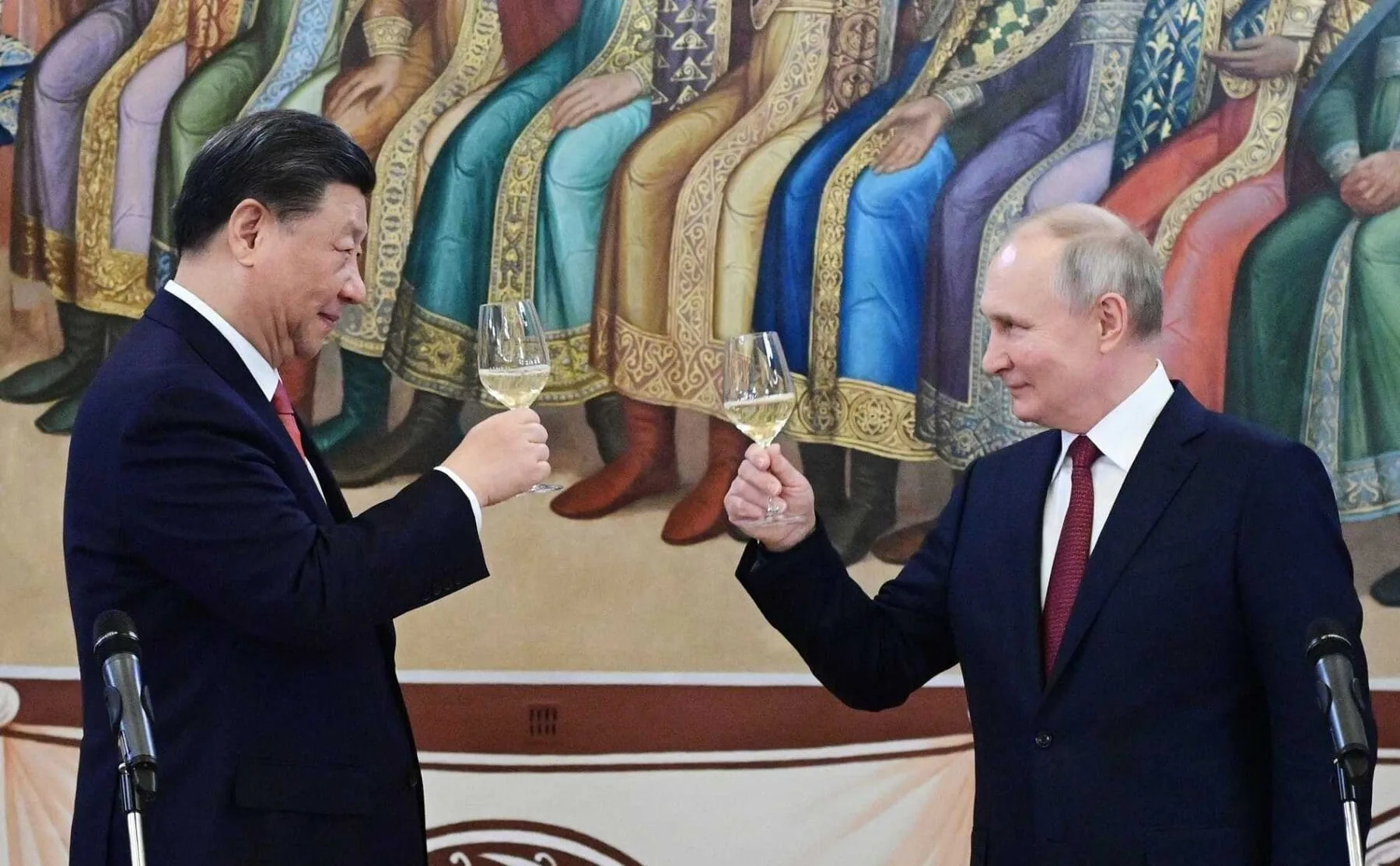 Xi Jinping y Vladimir Putin