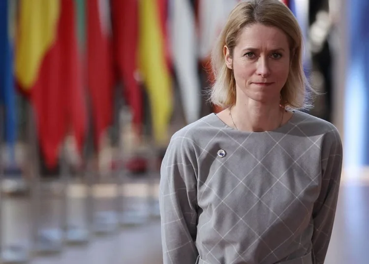 Kaja Kallas, vicepresidenta de la Comisión Europea y alta representante de la UE para Asuntos Exteriores. Créditos: Christophe Petit Tesson