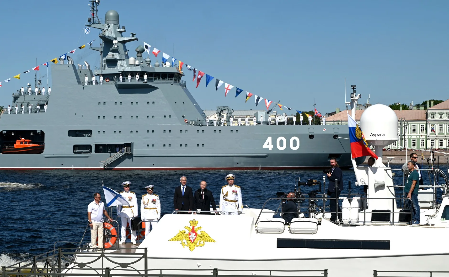 Rusia suspende su desfile naval anual tras perder un tercio de su flota del Mar Negro, según Ucrania