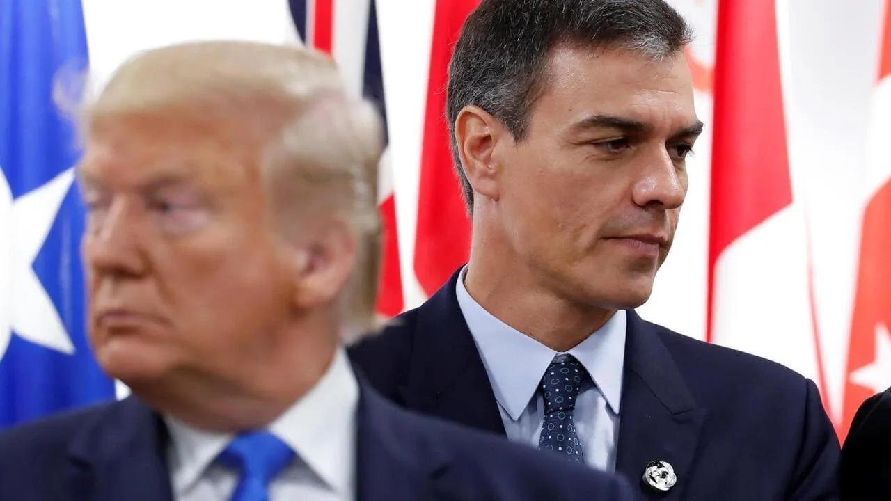 Trump y Sánchez