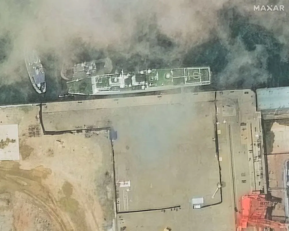 Imágenes satelitales muestran barco chino en reparación tras colisión cerca de Filipinas en el Mar de China Meridional