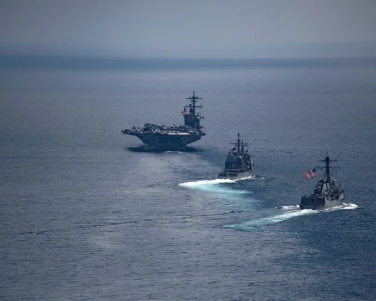 Estados Unidos probó tecnología para reforzarse en el Indo-Pacífico/ Créditos: Armada de EE.UU./AFP