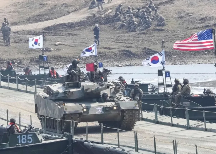 El último ejercicio militar de Corea del Norte demostró su debilidad estructural ante las capacidades militares de Corea del Sur /Foto: The Associated Press