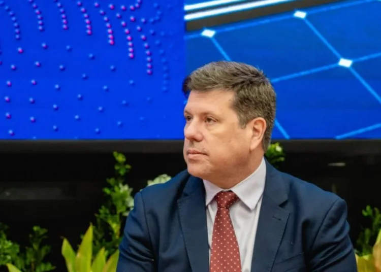 Ministro de Industria y Comercio, Javier Giménez García de Zúñiga. Créditos: Cuenta oficial de instagram de la Unión Europea en Paraguay, @ueenparaguay