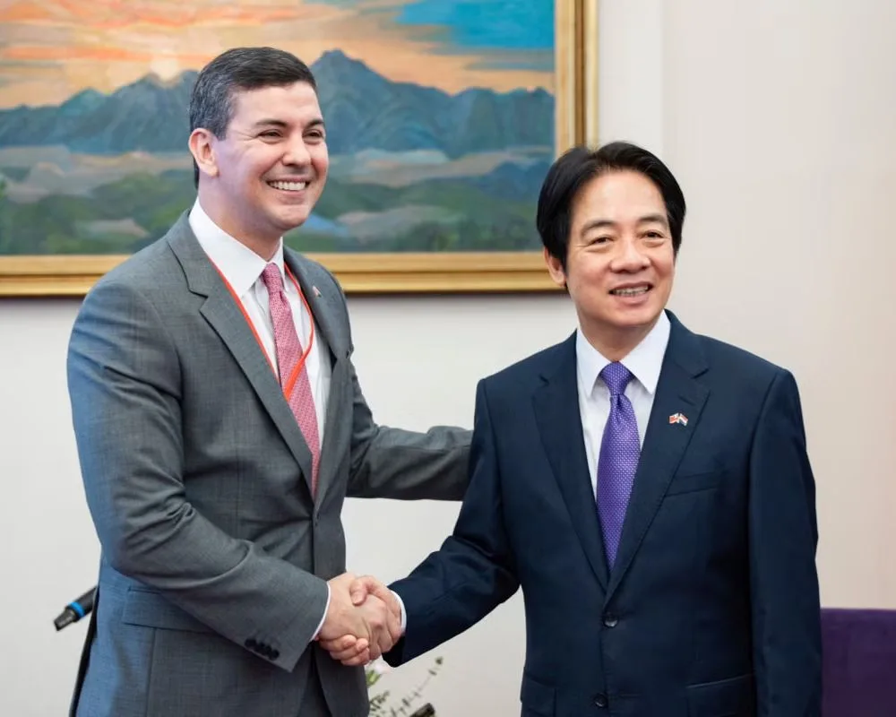 Presidentes de Paraguay y Taiwán