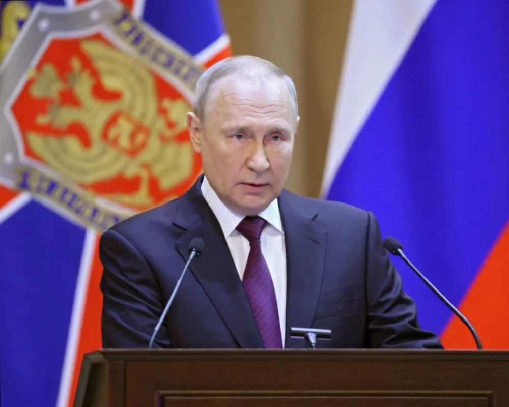 Putin asegura que Rusia domina la guerra en Ucrania con drones, según un informe