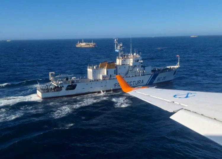 Créditos: Ministerio de Seguridad Nacional/Prefectura Naval Argentina