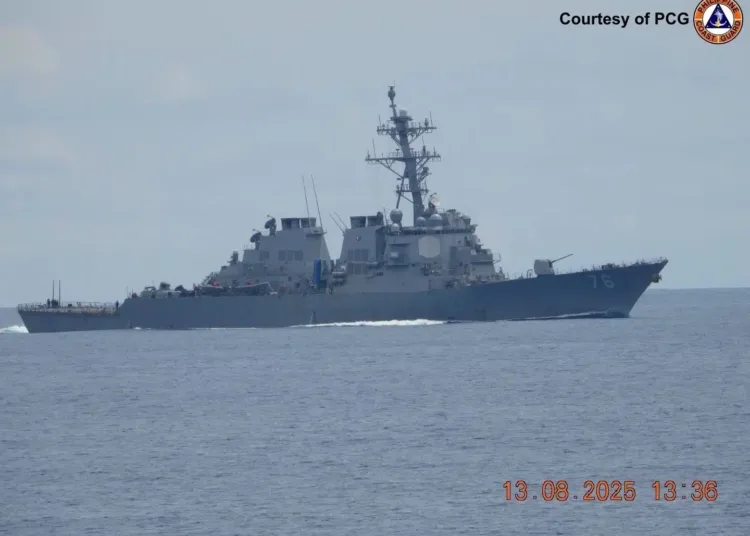 El USS Higgins (DDG 76) Foto de PCG