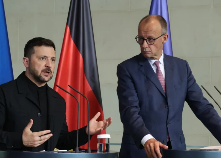 Zelenski y Merz