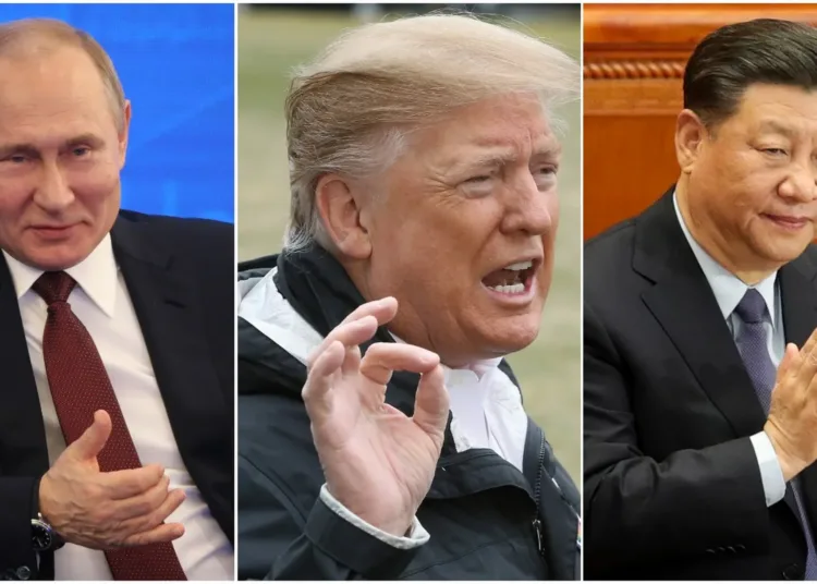 Trump, Putin, Xi Jinping