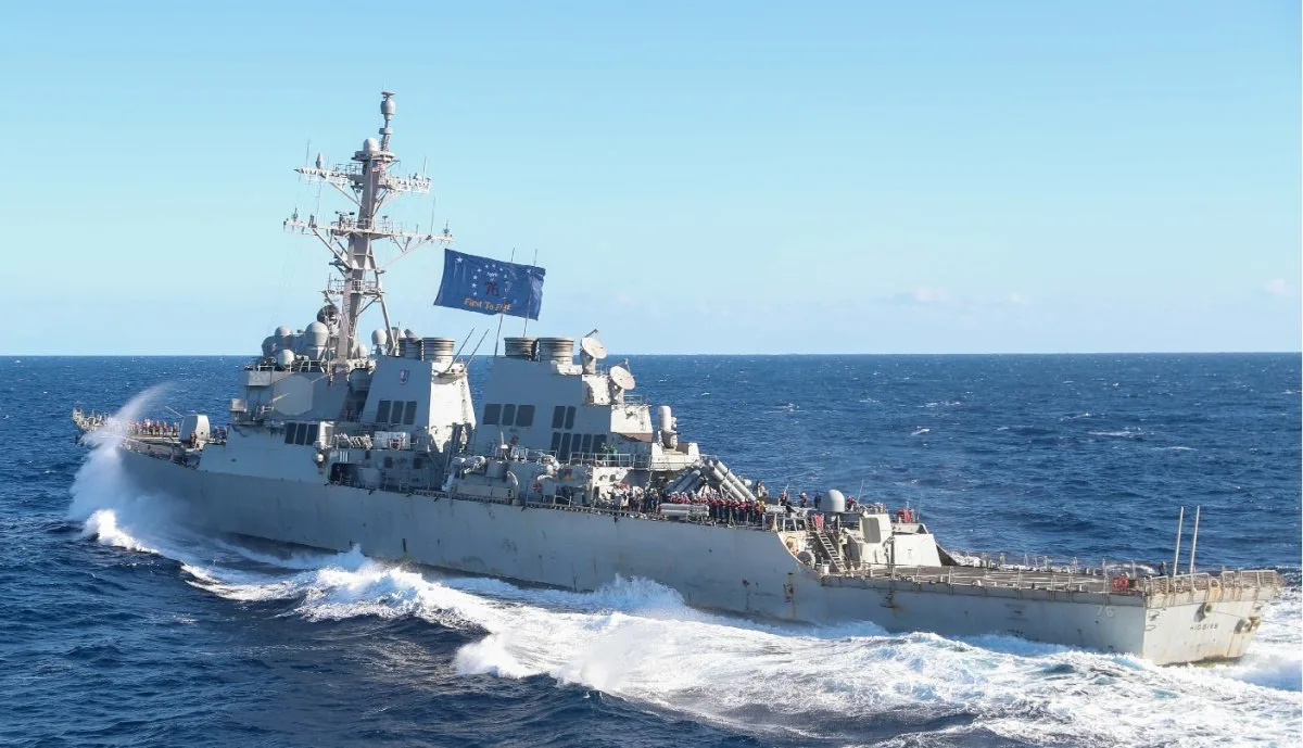 Detalles del incidente entre China y el destructor USS Higgins